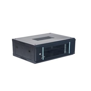Rack 4U 600x450 Negru Hondao Montaj Pe Perete
