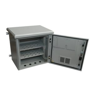 Rack de Exterior IP56, 6U, 60cm x 60cm, 2x ventilator, termostat