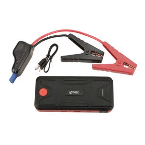 Robot de pornire si baterie externa 360 D6H Kit 10000 Ah 2xUsb Lanterna LED