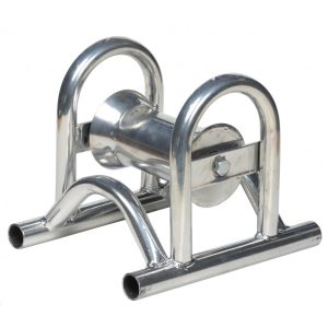 Rola fixa ghidaj cablu de 150mm cu roata din aluminiu