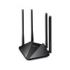 ROUTER MERCUSYS wireless 1200Mbps, 2 porturi LAN Gigabit, 1 port WAN Gigabit, Dual Band AC1200 4 x antena externa, "MR30G"