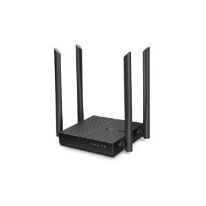 ROUTER TP-LINK wireless 1200Mbps, MU-MIMO, 4 porturi Gigabit, 4 antene externe, Dual Band AC1200 "Archer C64"