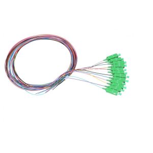 Set 12 pigtail-uri colorate SC/APC 1.5 m