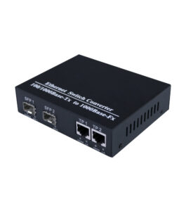 Switch 2 porturi Sfp +2 porturi rj45 gigabit