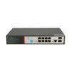 Switch 8 porturi gigabit POE+, 2x SFP, 1x Console port, 150W, Cu Management Victor