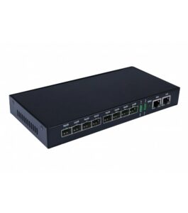 Switch 8 porturi Sfp +2 porturi rj45 gigabit