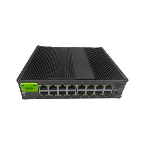 Switch Industrial 16 Porturi Rj45 Gigabit + 2 Porturi SFP Gigabit OFS-IGSF2T16