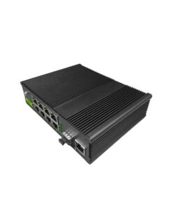 Switch Industrial 8 Porturi Rj45 100Mb  + 1 Port Gigabit Rj45 + 1 Port Gigabit SFP OFS-IGSF1GT1DT8