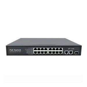 Switch POE 16FE + 2GE + 1SFP uplink