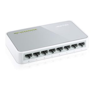 SWITCH TP-LINK 8 porturi 10/100Mbps, carcasa plastic TL-SF1008D