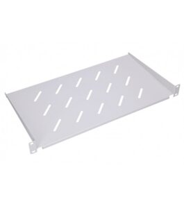 Tava fixa rack ( raft ) 250mm 1U, Gri 19"