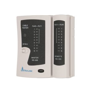 Tester Cablu Rj45 + RJ11 Extralink